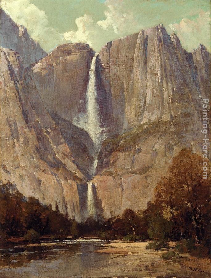 Thomas Hill Bridle Veil Fall, Yosemite
